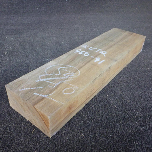彫刻材 楠 柾目 ラフ材 L450×T50×W120mm KUTQ450-41  定番商品