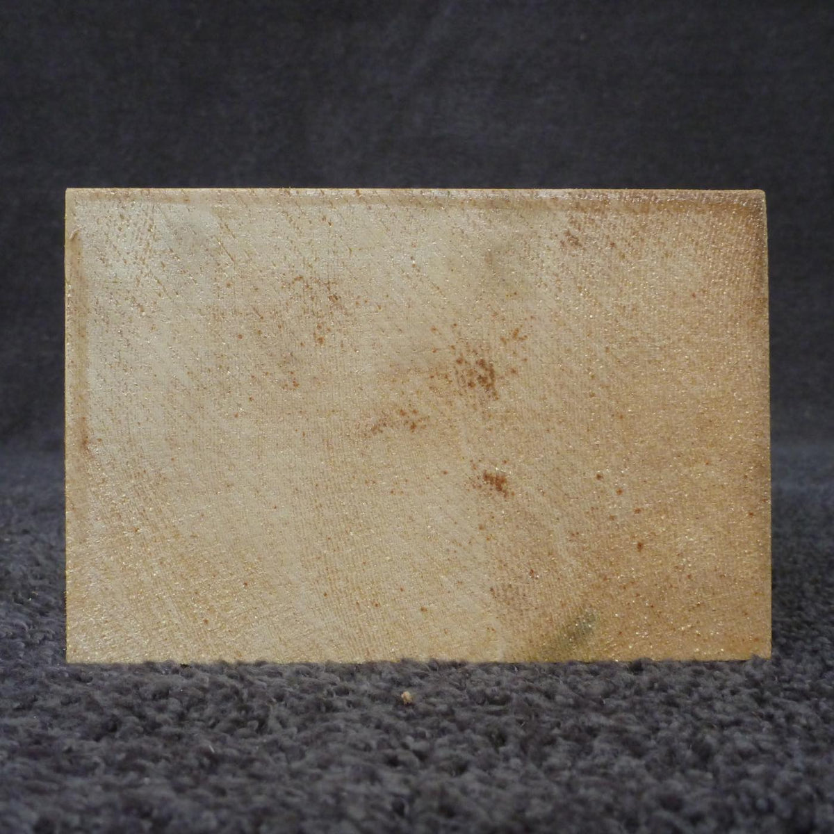彫刻材 米ヒバ 柾目 荒プレナ仕上げ 545098146 450×98×146mm Aグレード 定番商品