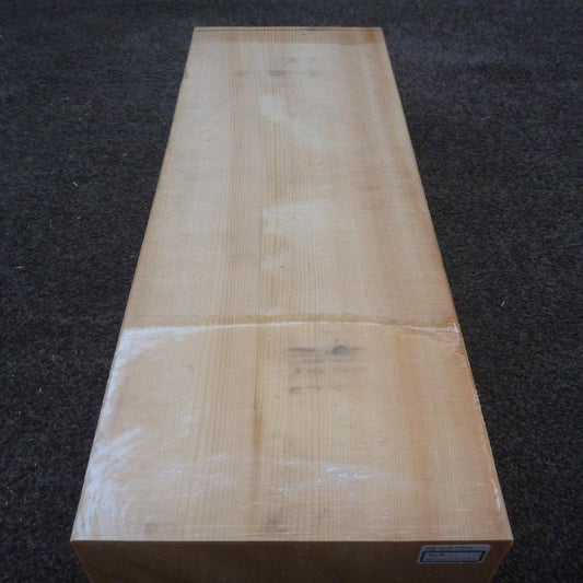 彫刻材 天然木曽檜 柾目盤 ラフ材 L450×T117×W170mm 3B117170 Bグレード 定番商品