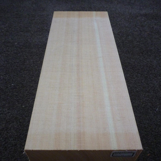 彫刻材 天然木曽檜 柾目盤 ラフ材 L300×T99×W125mm 4A099125 Aグレード 定番商品
