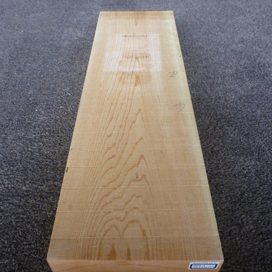 彫刻材 天然木曽檜 板目盤 ラフ材 L510×T79×W150mm 510079150 Aグレード
