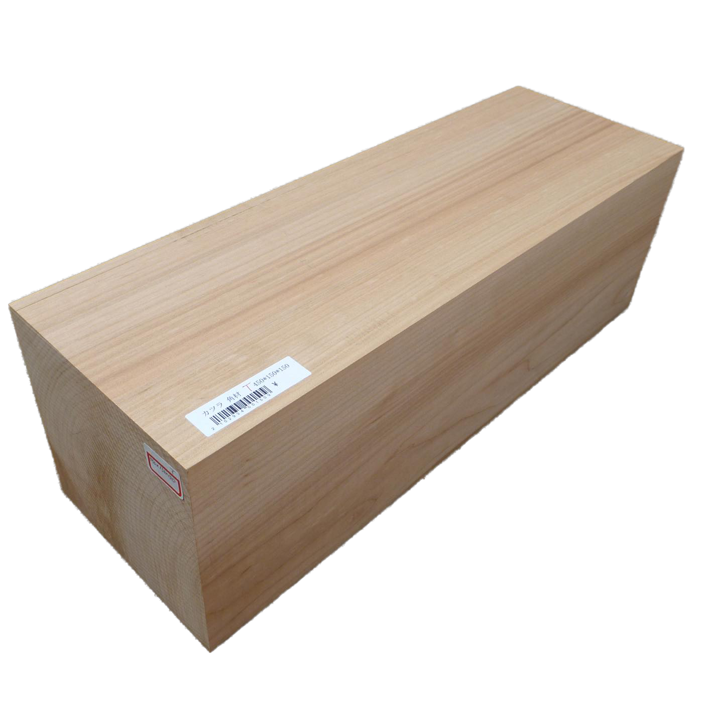 仏像用材 桂 (カツラ)  450×150×150mm 293400150T【この商品は送料無料です】