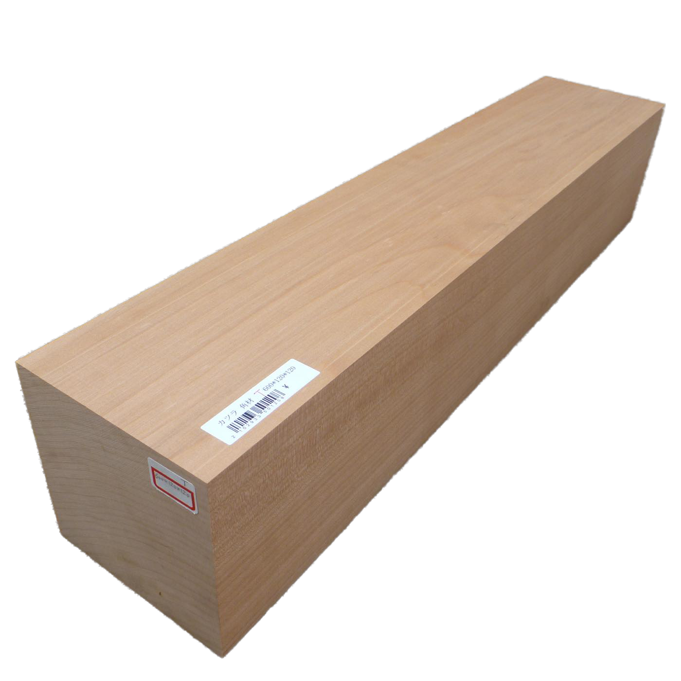 仏像用材 桂 (カツラ)  600×120×120mm 293350120T【この商品は送料無料です】