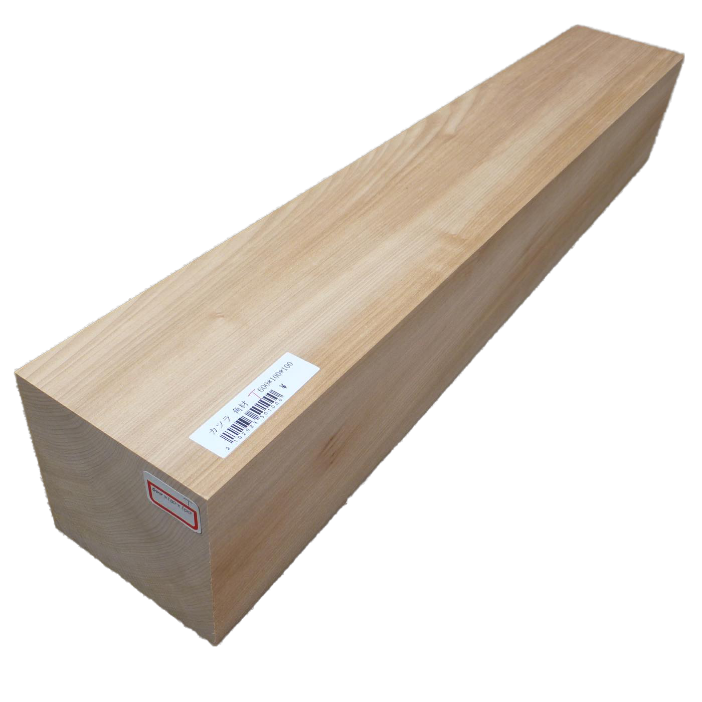 仏像用材 桂 (カツラ)  600×100×100mm 293350100T【この商品は送料無料です】
