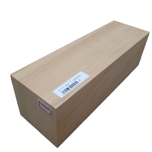 仏像用材 桂 (カツラ)  300×95×95mm 293600095T【この商品は送料無料です】