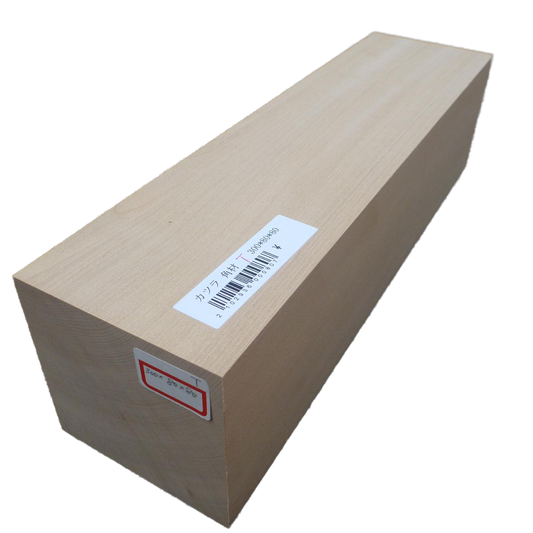 仏像用材 桂 (カツラ)  300×80×80mm 293600080T【この商品は送料無料です】