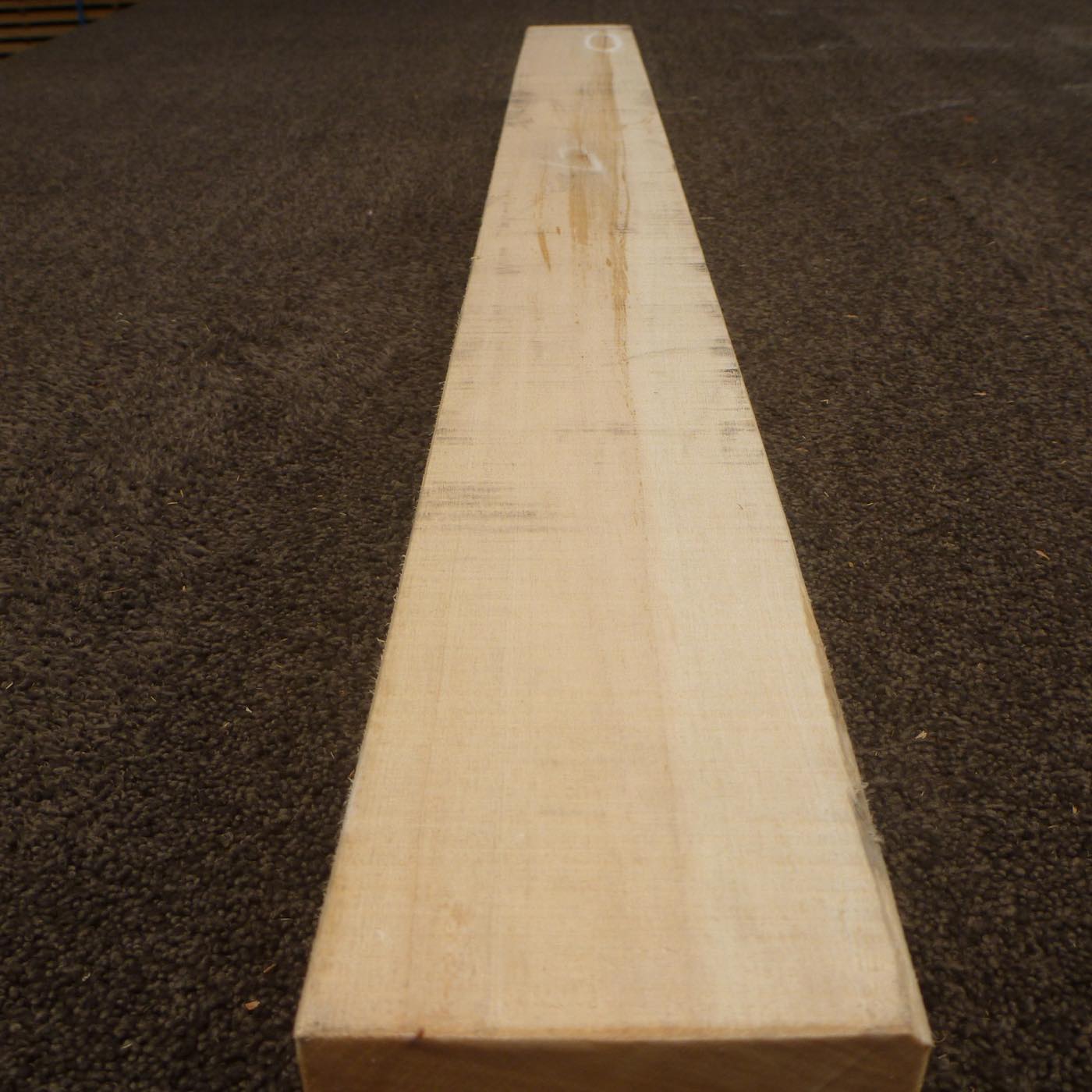 彫刻材 天然木曽檜 柾目盤 ラフ材 L1000×T65×W90mm TKFQ-31