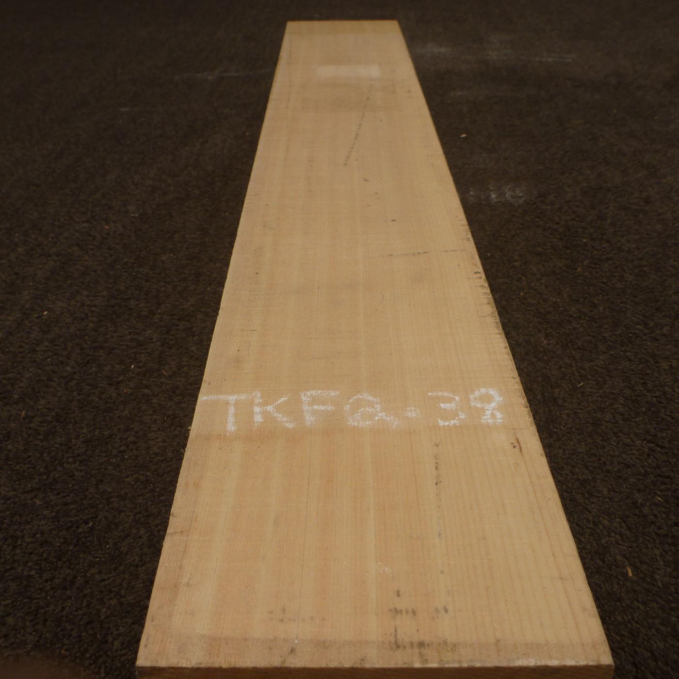 彫刻材 木曽桧 柾目盤 ラフ材 L950×T110×W150mm TKFQ-38