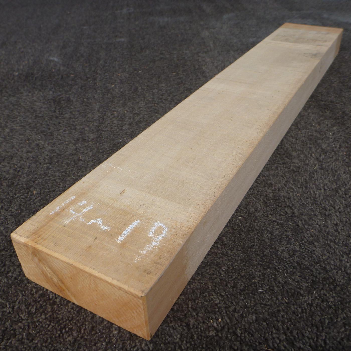 彫刻材 木曽桧 柾目板 ラフ材 L700×T45×W115mm TKIQ-8