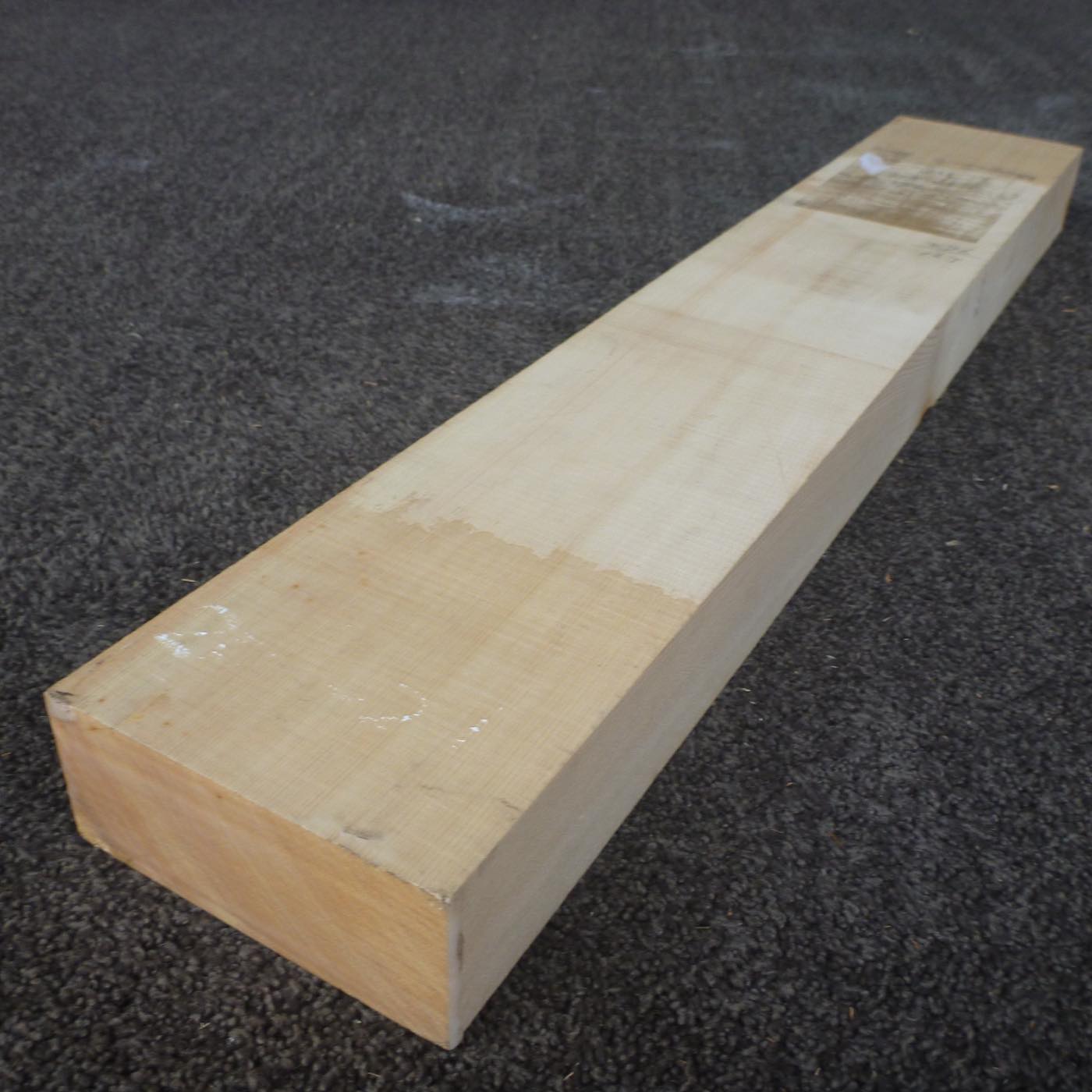 彫刻材 木曽桧 柾目板 ラフ材 L600×T45×W110mm TKIQ-11