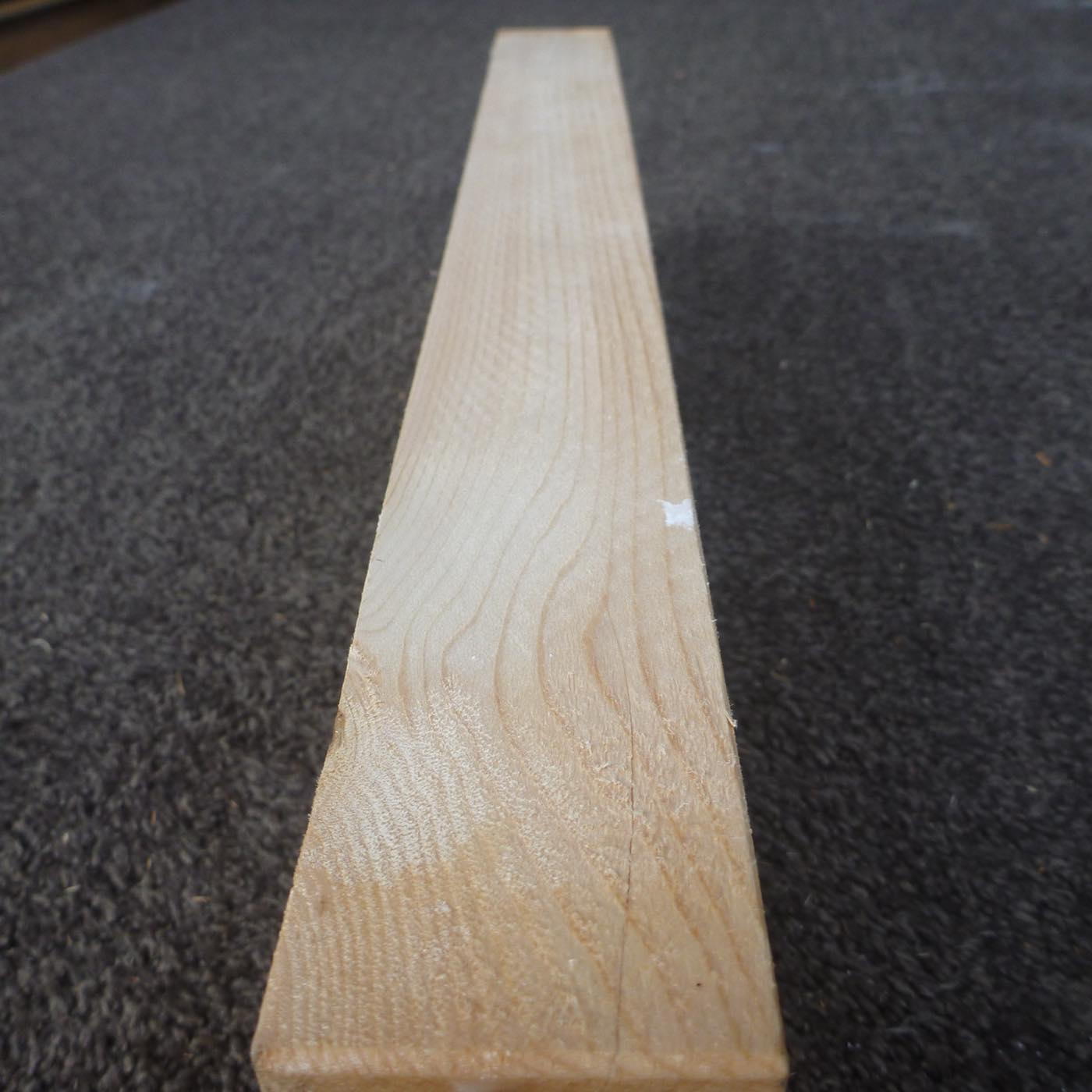 彫刻材 木曽桧 柾目板 ラフ材 L400×T45×W105mm TKIQ-12