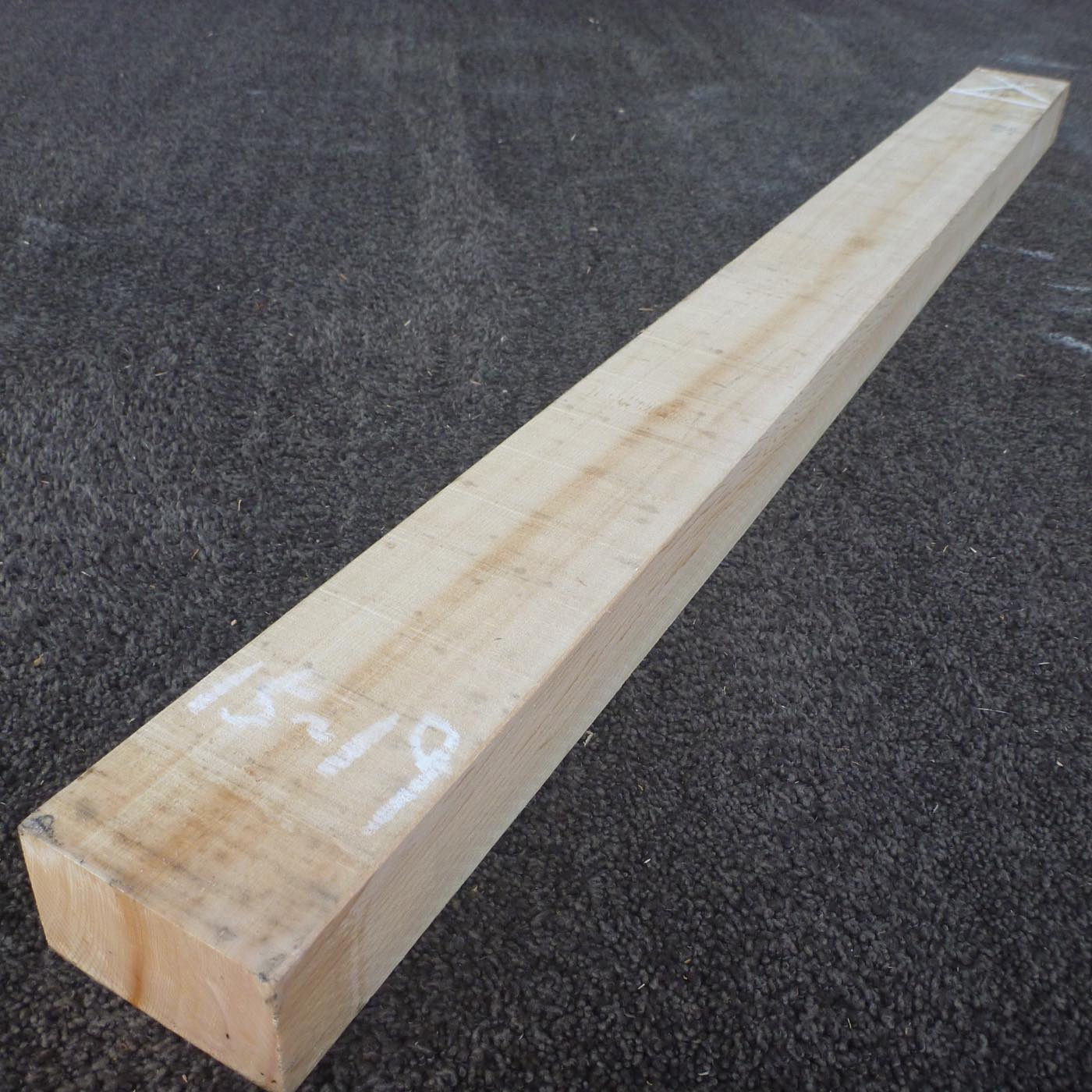 彫刻材 木曽桧 柾目板 ラフ材 L900×T45×W75mm TKIQ-20