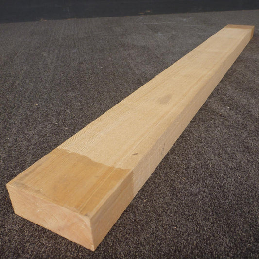 彫刻材 天然木曽檜 柾目板 ラフ材 L1300×T45×W125mm TKIQ-56