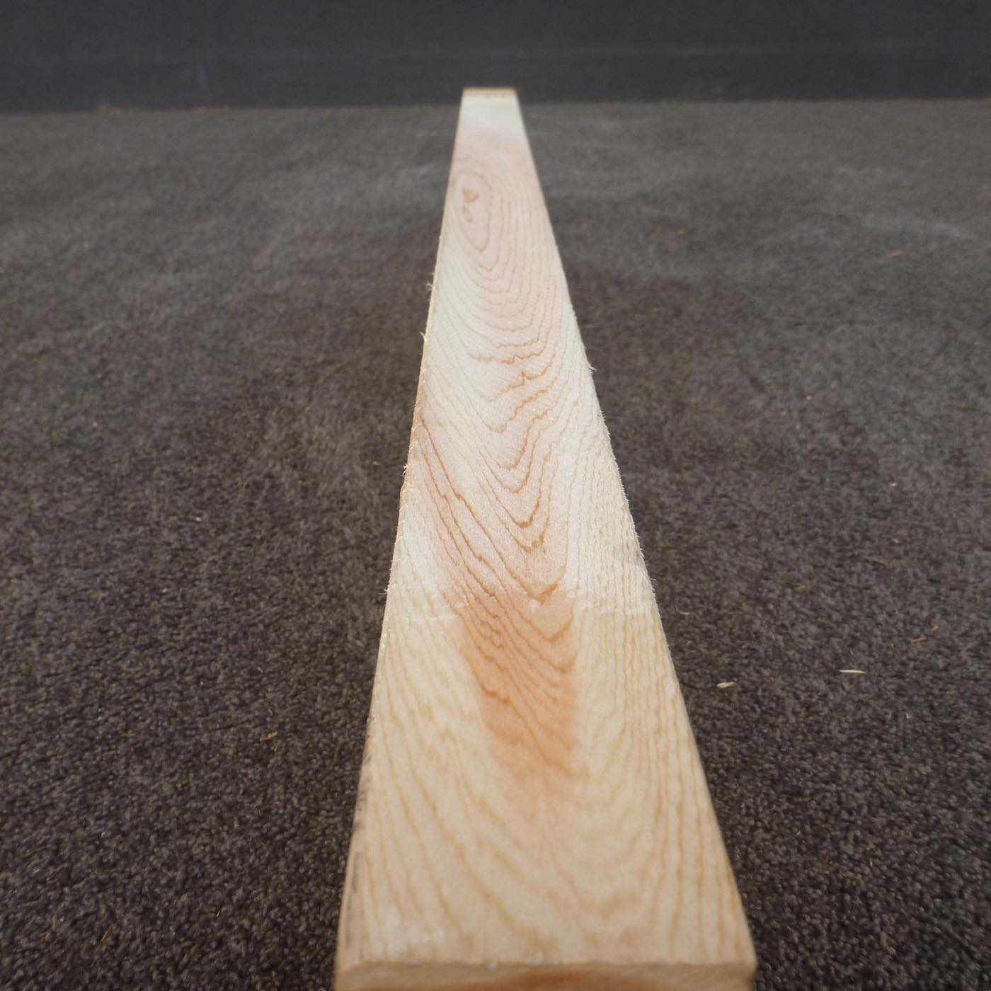 彫刻材 天然木曽檜 柾目板 ラフ材 L1000×T45×W135mm TKIQ-59