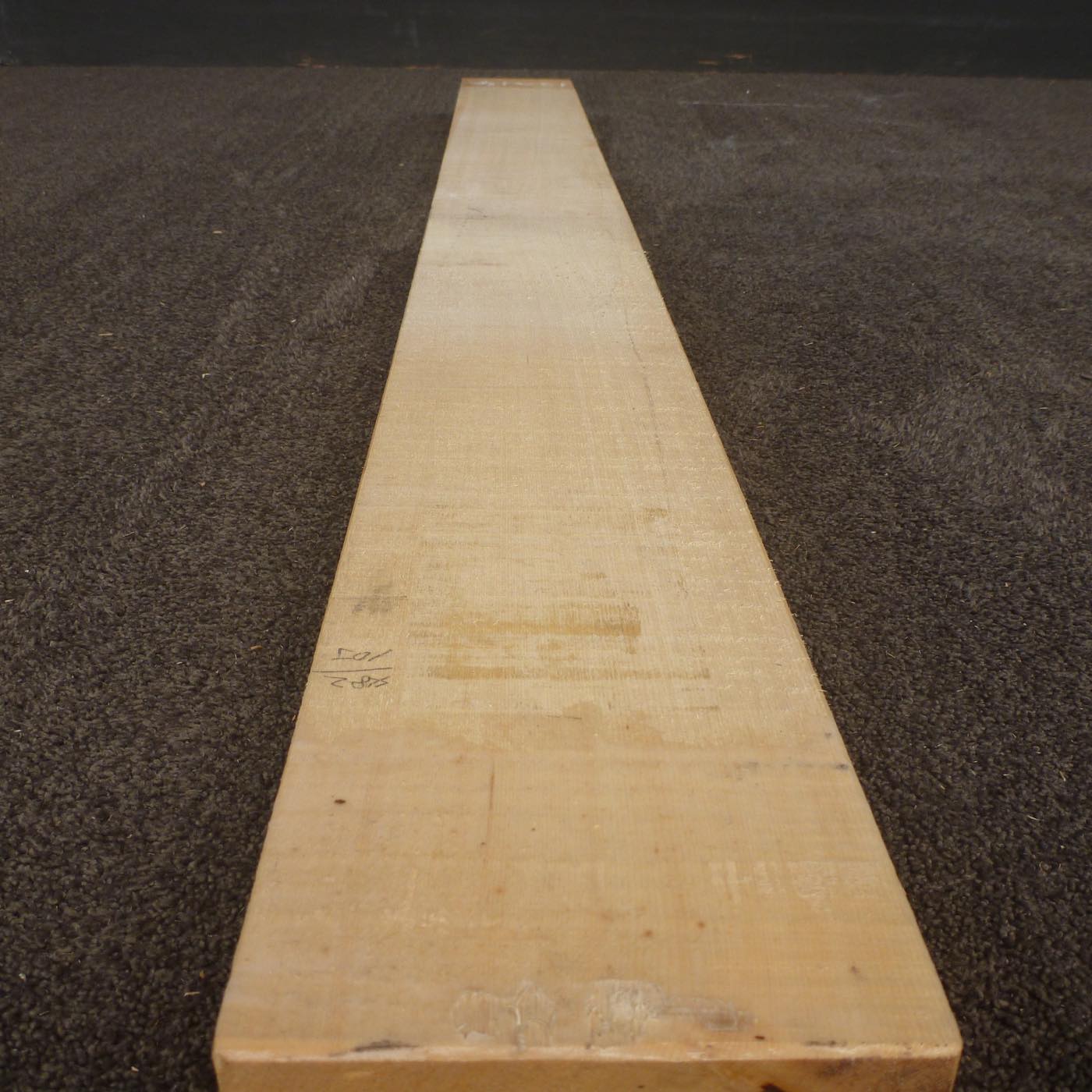彫刻材 木曽桧 柾目板 ラフ材 L1600×T45×W150mm TKIQ-64