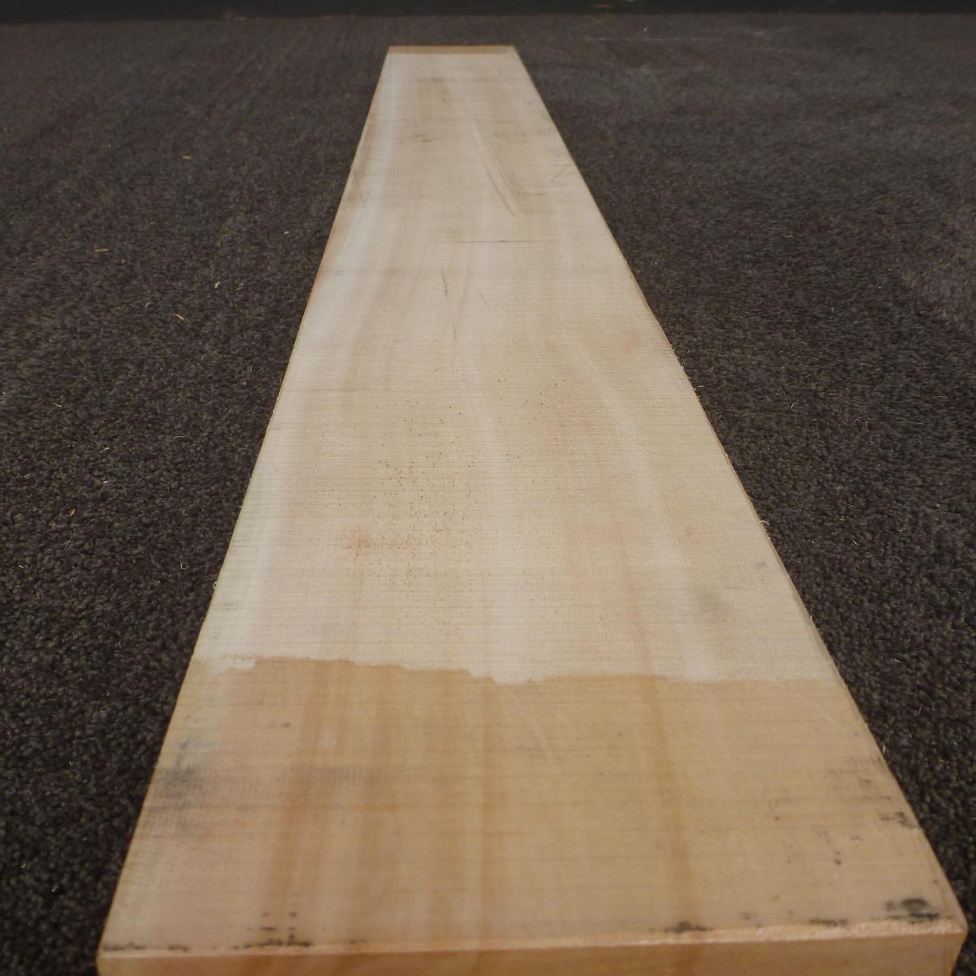 彫刻材 木曽桧 柾目板 ラフ材 L1250×T45×W150mm TKIQ-66