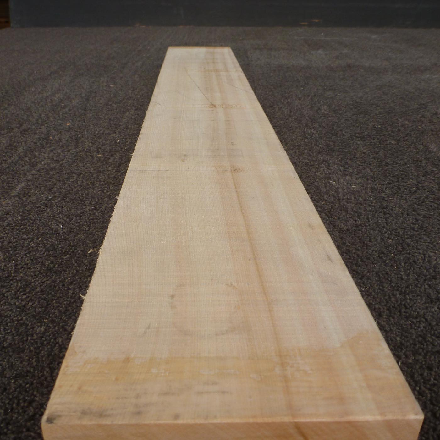 彫刻材 木曽桧 柾目板 ラフ材 L1100×T45×W150mm TKIQ-68
