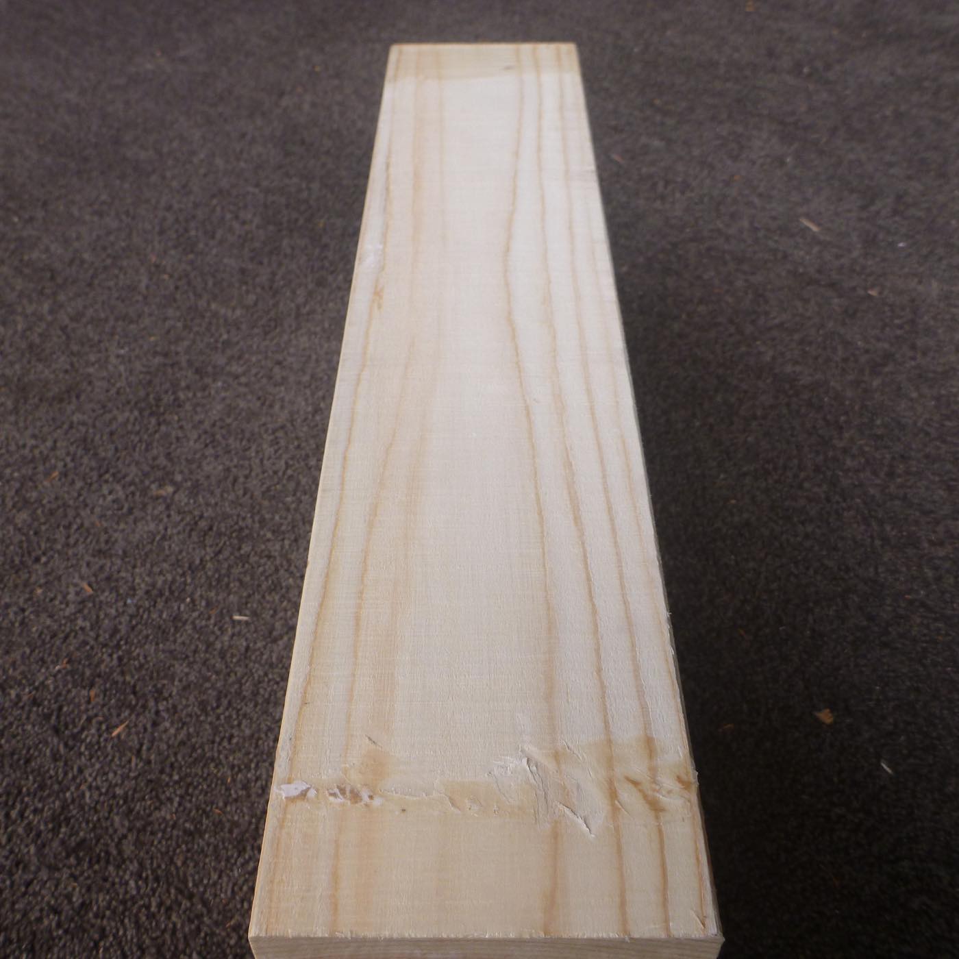 彫刻材 天然桧 柾目盤 ラフ材 L450×T98×W165mm TH3B098165 Bグレード 定番商品