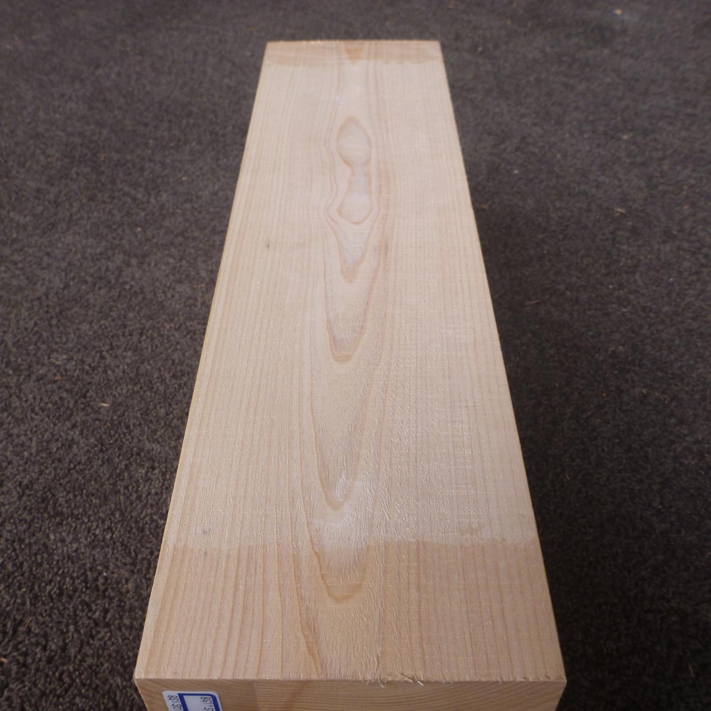 彫刻材 天然桧 柾目盤 ラフ材 L450×T125×W158mm TH3B125158 Bグレード 定番商品