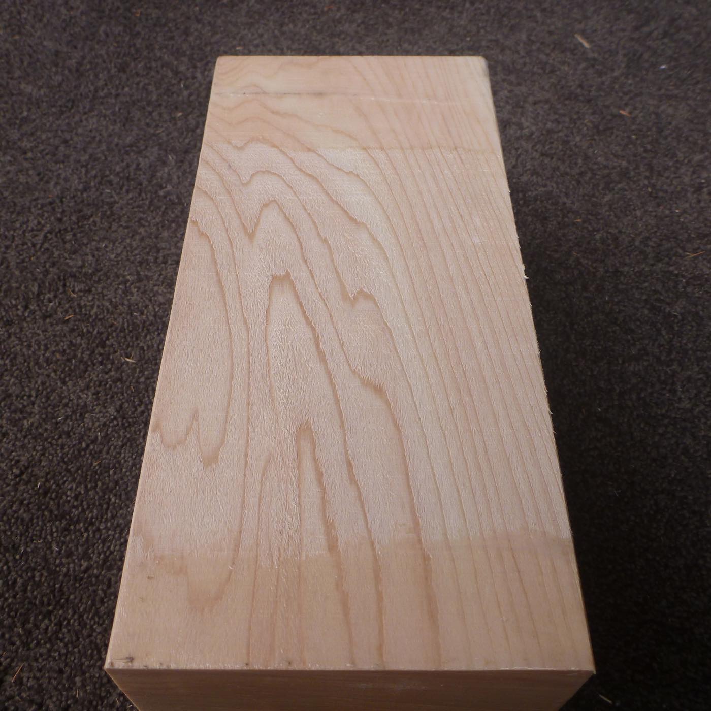 彫刻材 天然桧 板目盤 ラフ材 L250×T120×W125mm TH5B120125 Bグレード 定番商品