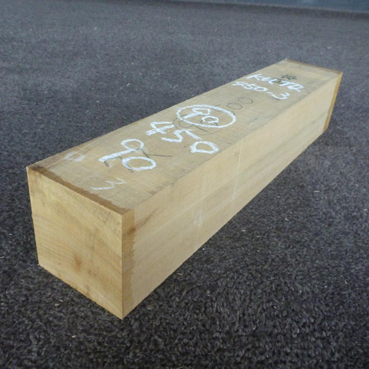 彫刻材 楠 柾目 ラフ材 L450×T90×W90mm KUTQ450-3  定番商品