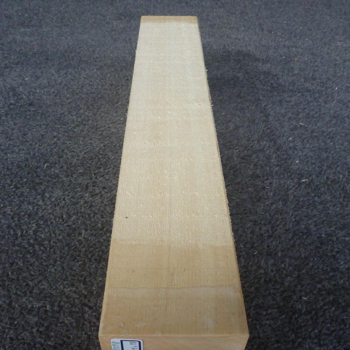 彫刻材 天然木曽檜 柾目盤 ラフ材 L450×T79×W98mm 3A079098 Aグレード 定番商品