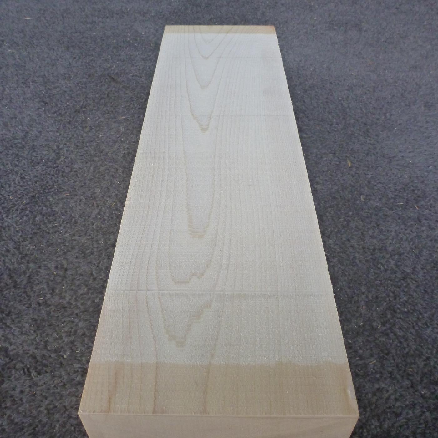 彫刻材 天然木曽檜 柾目盤 ラフ材 L450×T130×W130mm 3B130130 Bグレード 定番商品