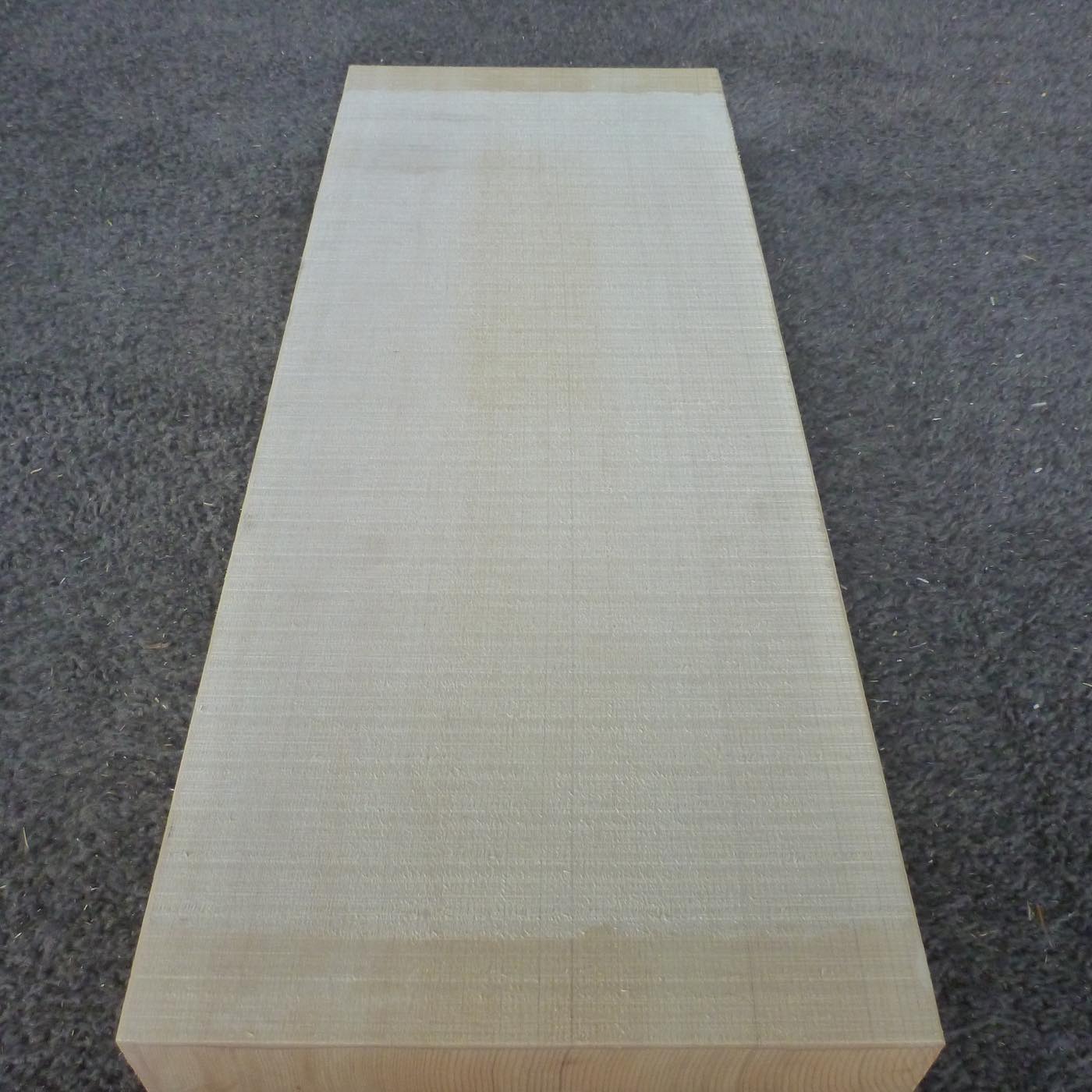 彫刻材 天然木曽檜 柾目盤 ラフ材 L450×T74×W184mm 3A074184 Aグレード 定番商品