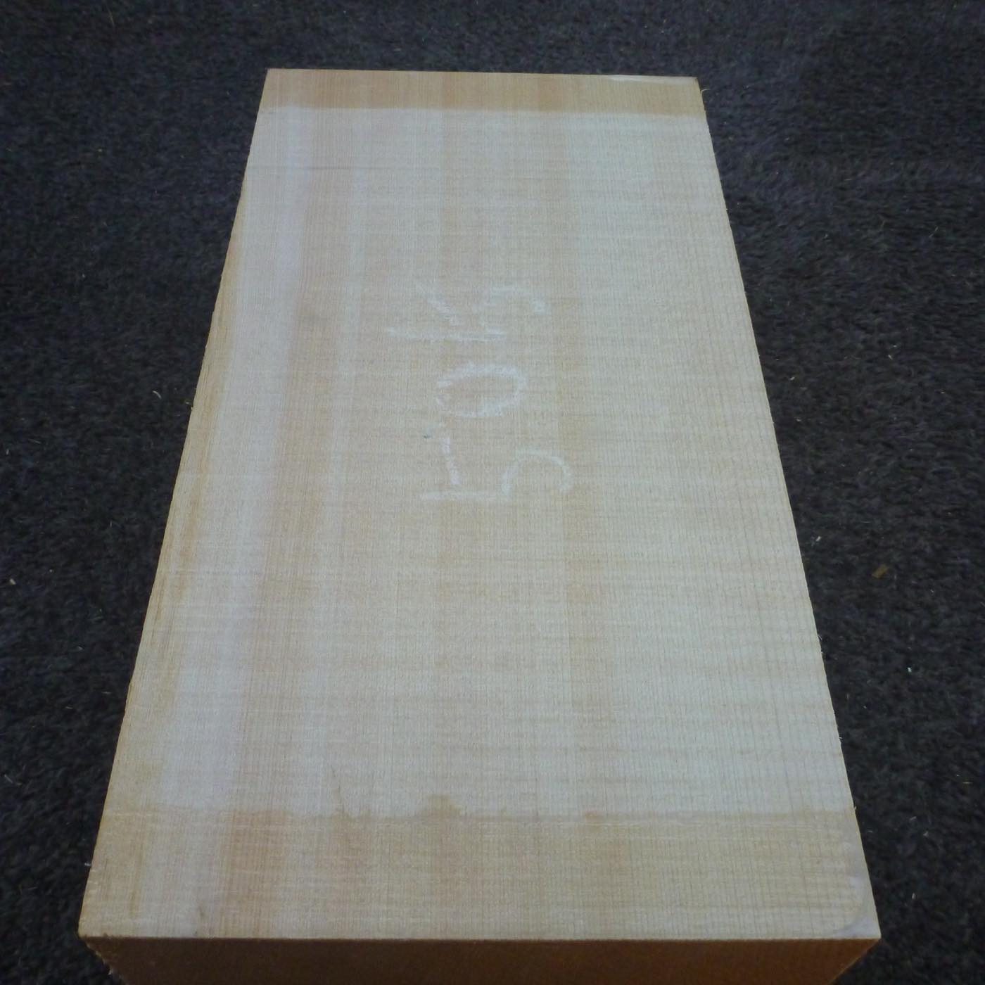 彫刻材 天然木曽檜 柾目盤 ラフ材 L300×T110×W170mm 4A110170 Aグレード 定番商品