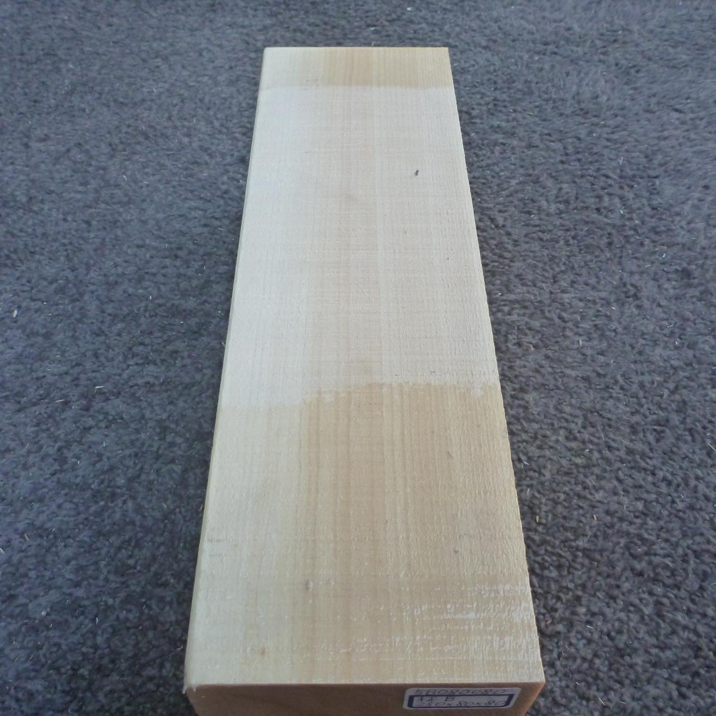 彫刻材 天然木曽檜 柾目盤 ラフ材 L250×T80×W80mm 5B080080 Bグレード 定番商品