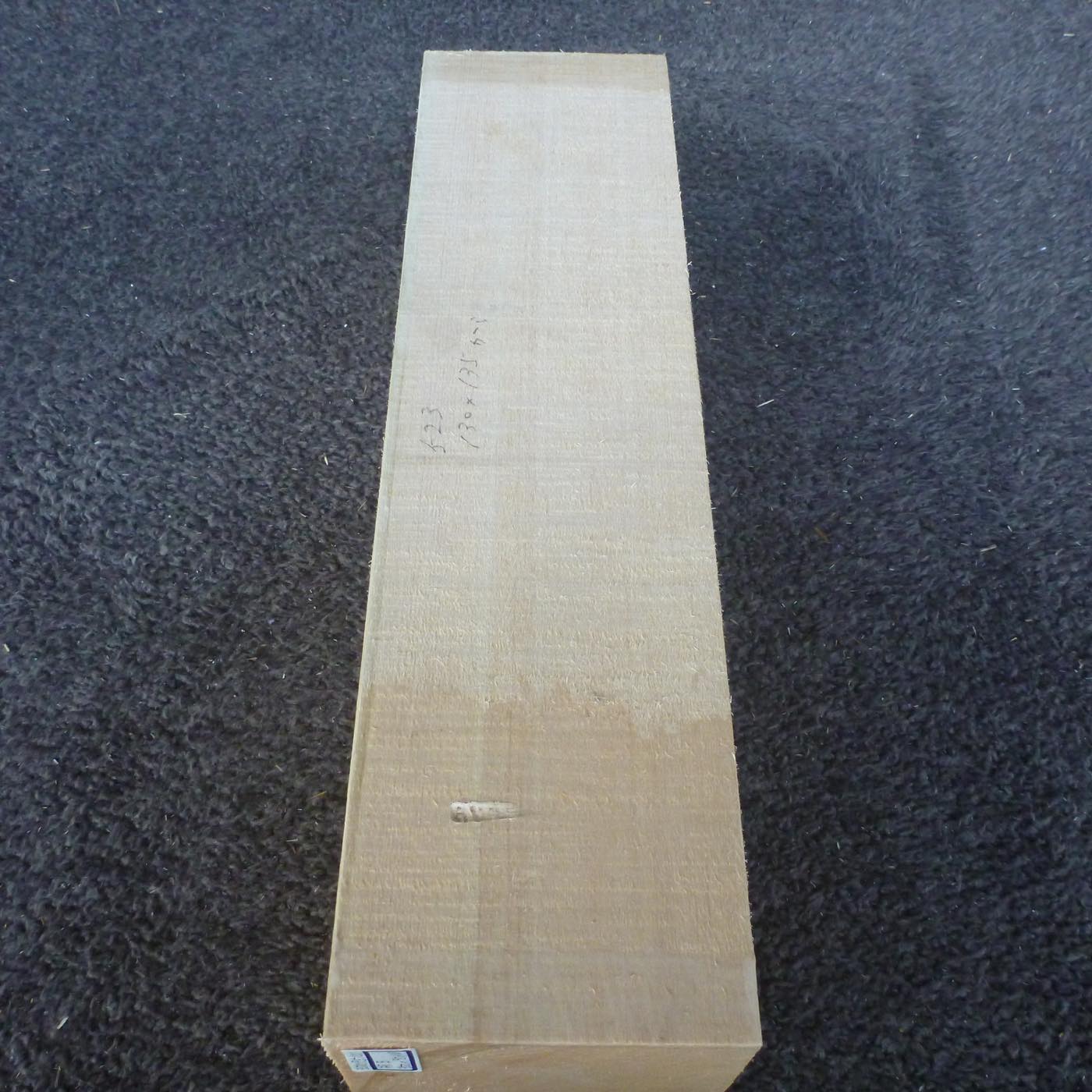 彫刻材 天然木曽檜 板目盤 ラフ材 L350×T95×W100mm 350095100 Bグレード