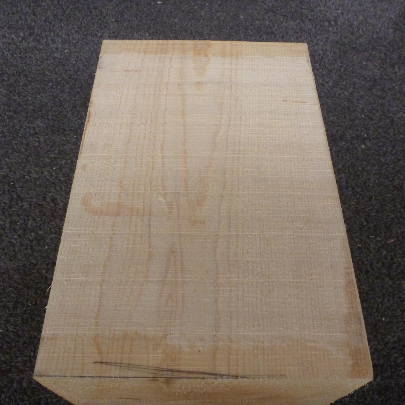 彫刻材 天然木曽檜 板目盤 ラフ材 L260×T150×W160mm 260150160 Bグレード