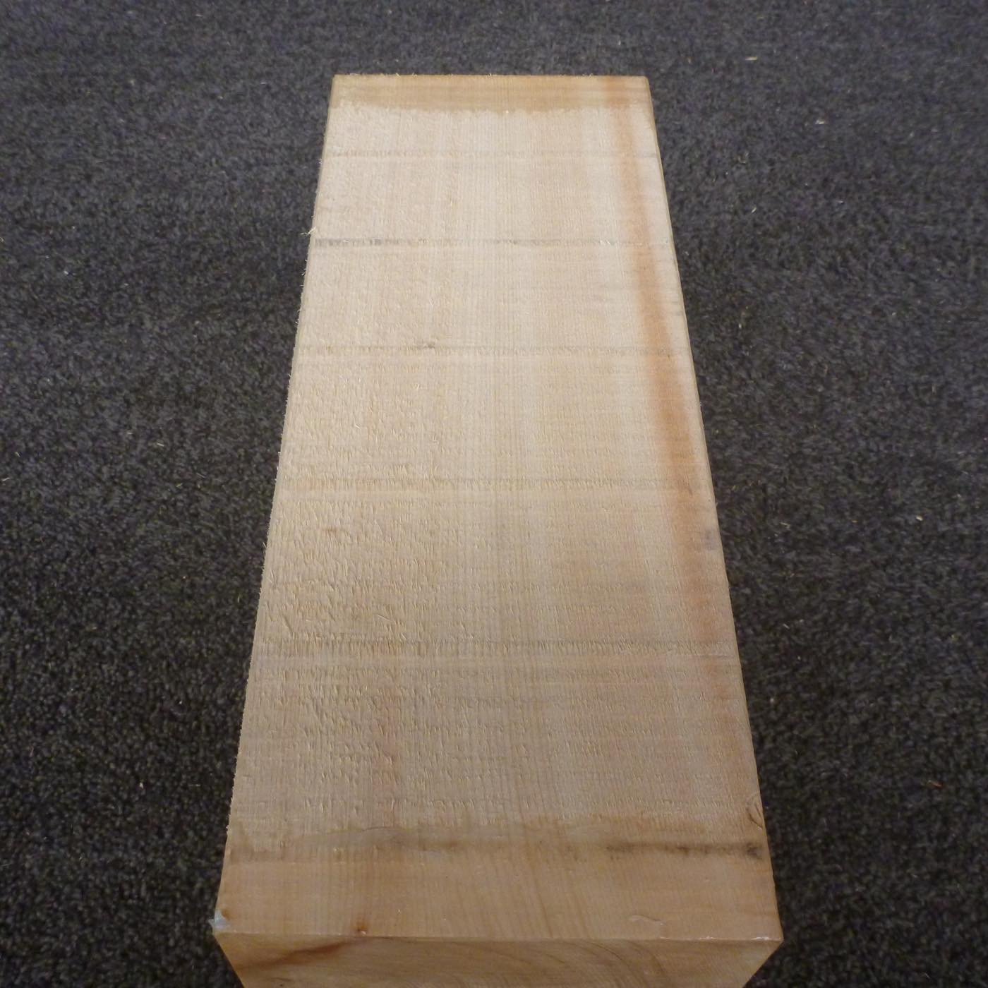 彫刻材 天然木曽檜 板目盤 ラフ材 L300×T112×W155mm 4B112155 Bグレード 定番商品