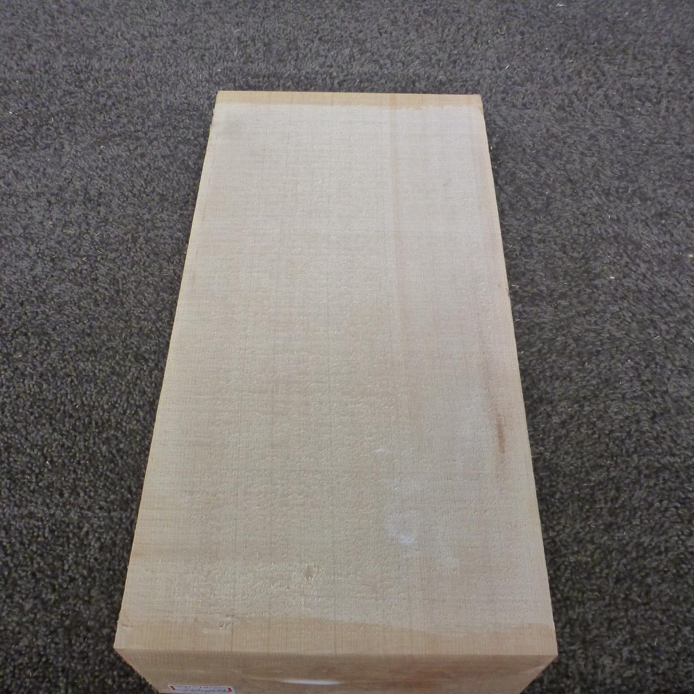 彫刻材 天然木曽檜 柾目盤 ラフ材 L300×T81×W152mm 4A081152 Aグレード 定番商品