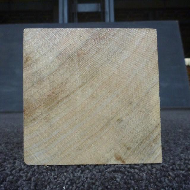 彫刻材 楠 柾目 ラフ材 L750×T90×W90mm KUTQ750-4  定番商品