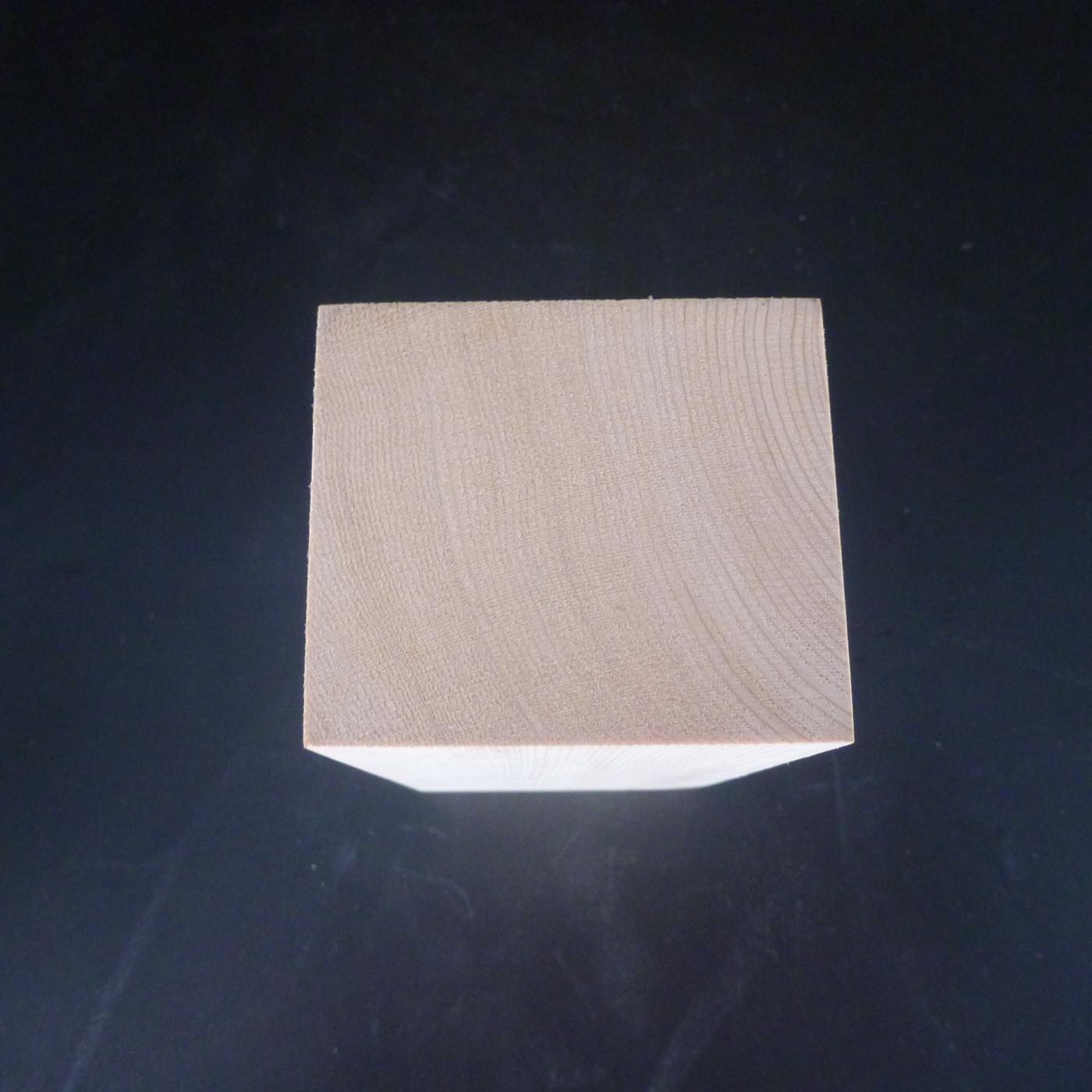 らくらく地蔵用 角材 天然木曽檜 入門用 教材品 kbc035 150×68×58mm