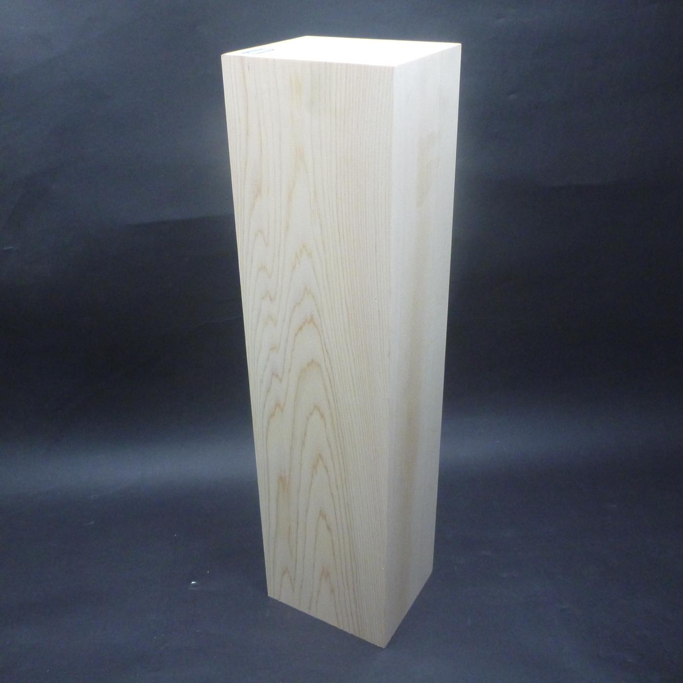 彫刻材 天然木曽檜 板目盤 H470×W100×L120mm 470100120