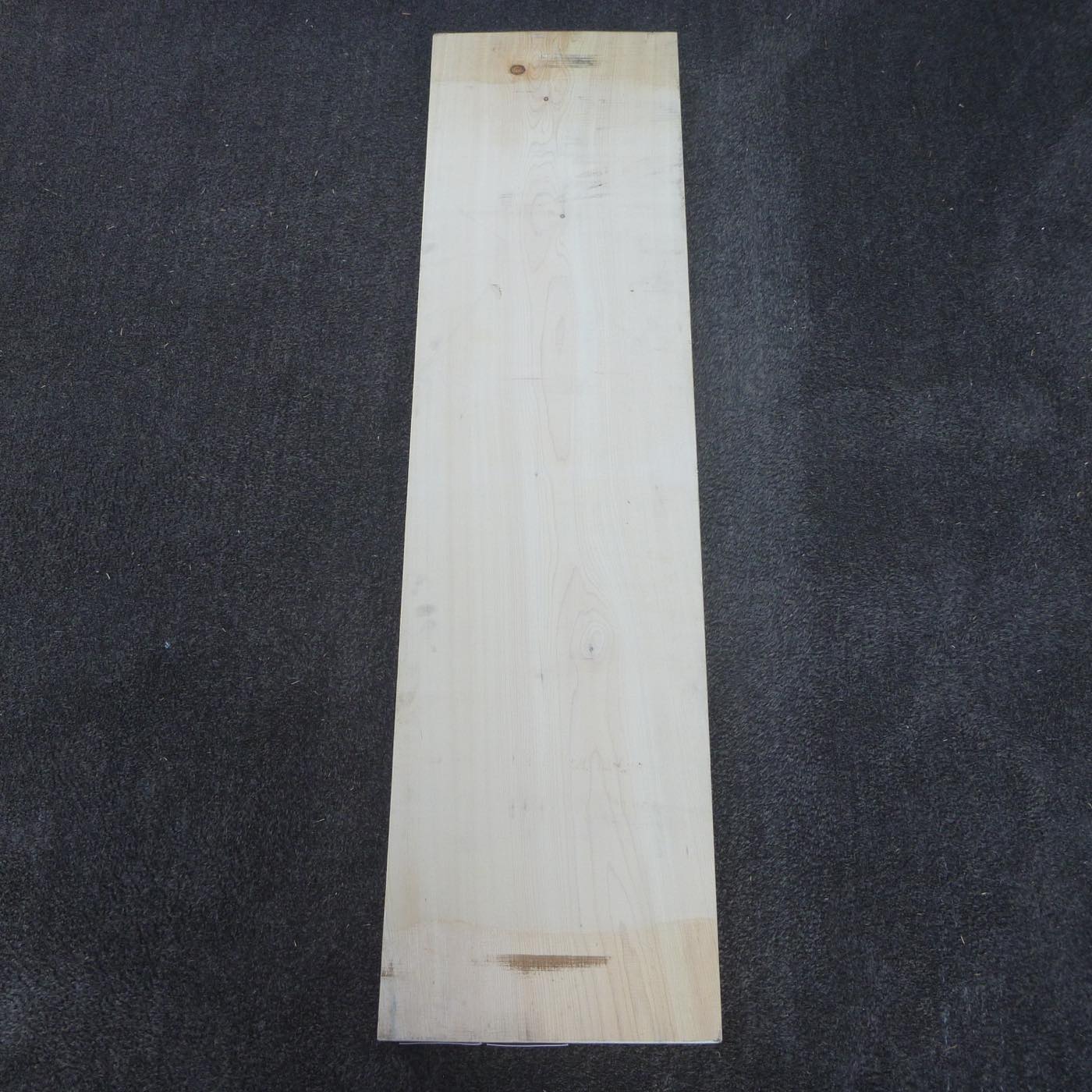 彫刻材 天然木曽檜 板目盤 ラフ材 L1150×T75×W325mm TKFP-1