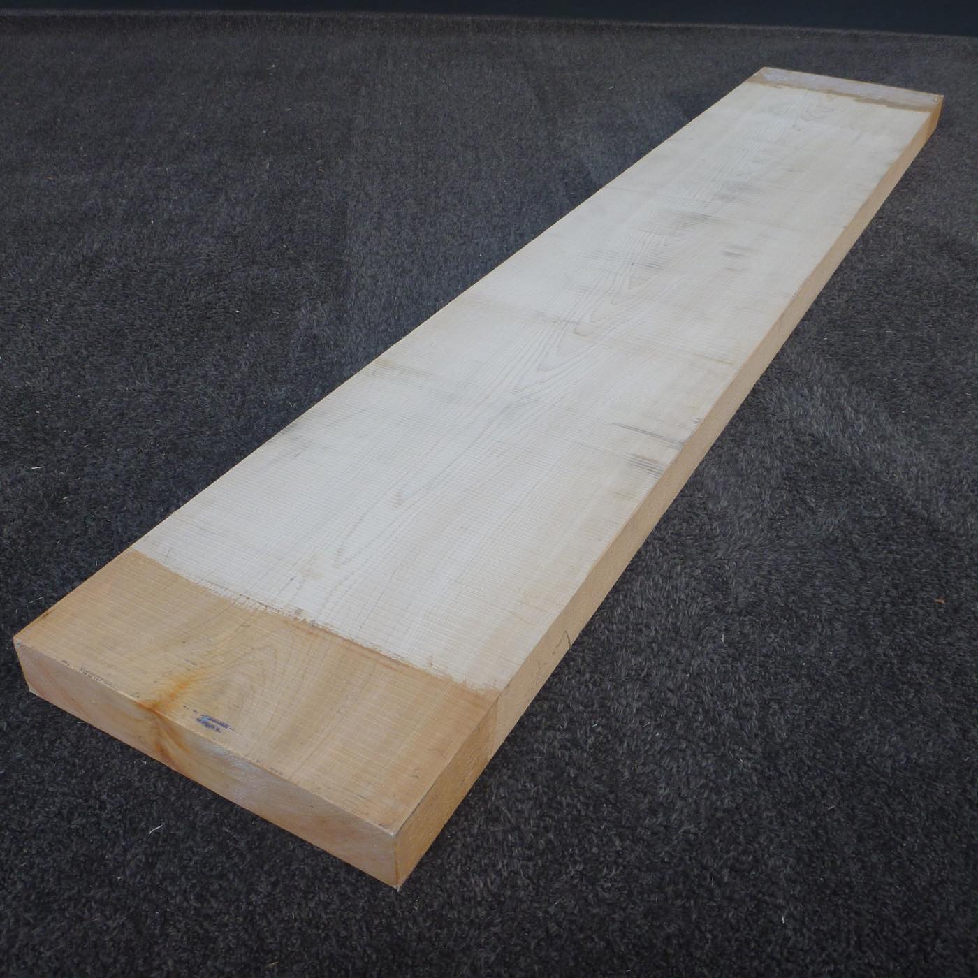彫刻材 天然木曽檜 板目板 ラフ材 L1350×T45×W275mm TKBP-2