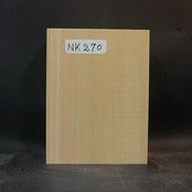 能面材 天然木曽檜 規格外 NK270 H232×W173×L89mm